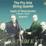Pro Arte Quartet (4-CD set for the price of 3)